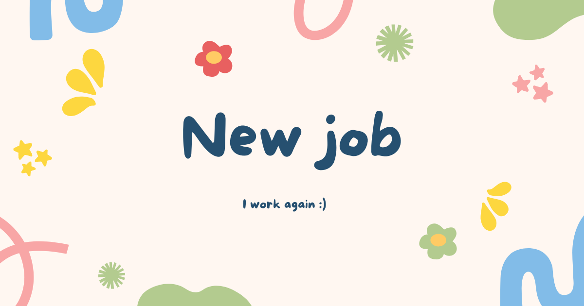new job